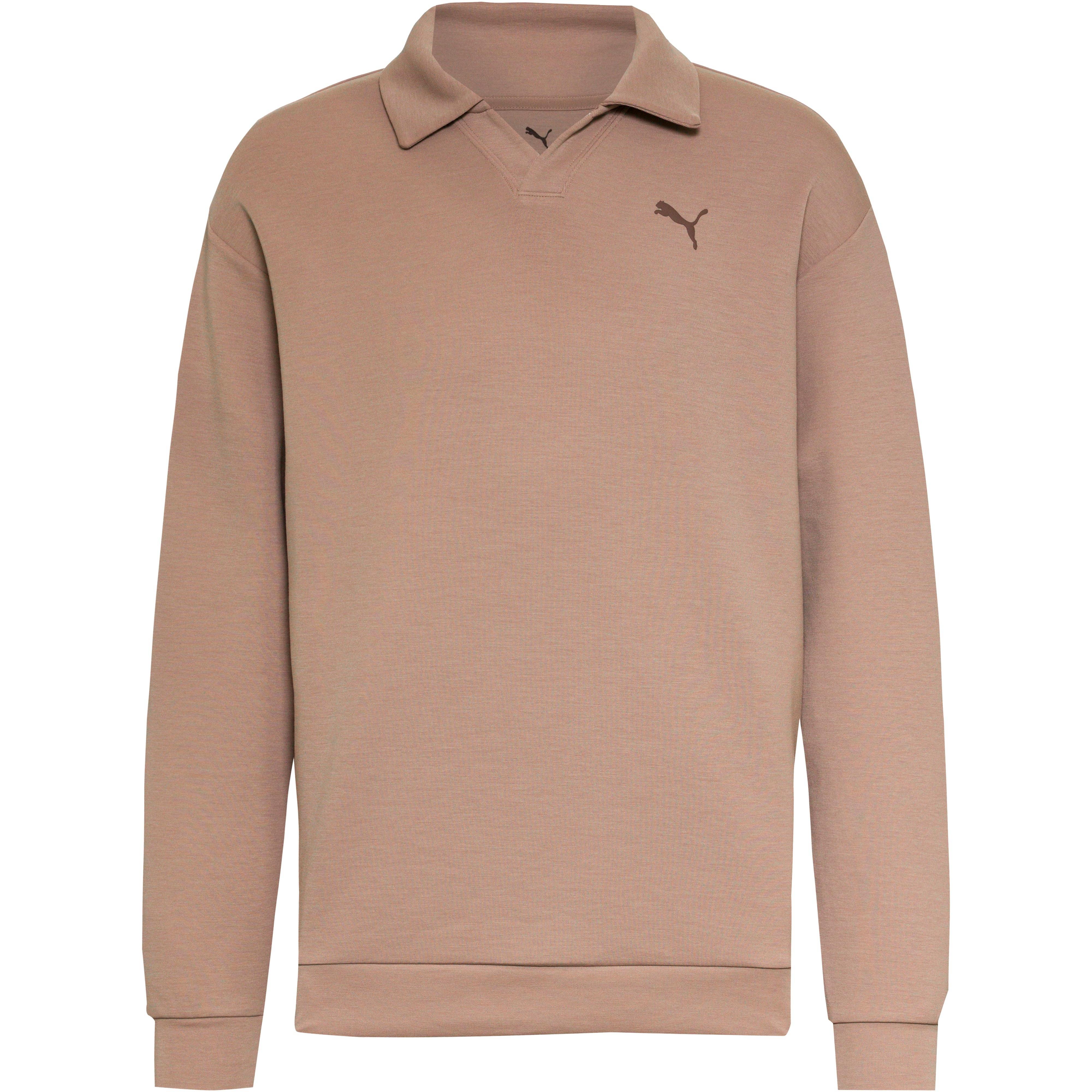 Puma Sweater Cloudspun 4-Way Stretch DryCELL Hellbraun