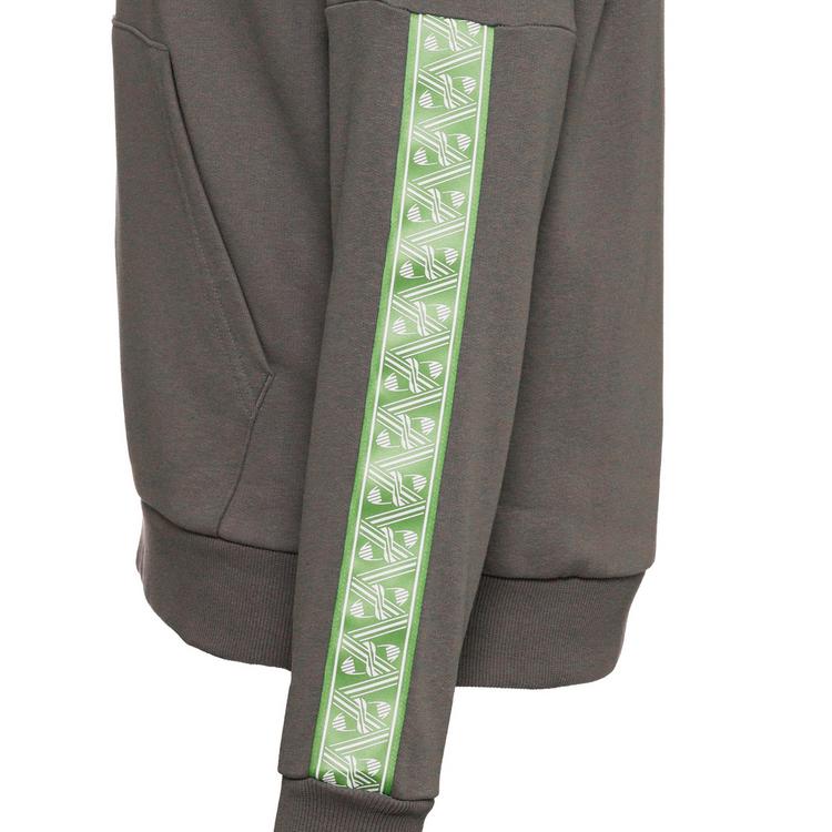 PUMA PUMA BMG FtblKING Hoodie Herren - flat medium gray-puma green - 0 | SportScheck