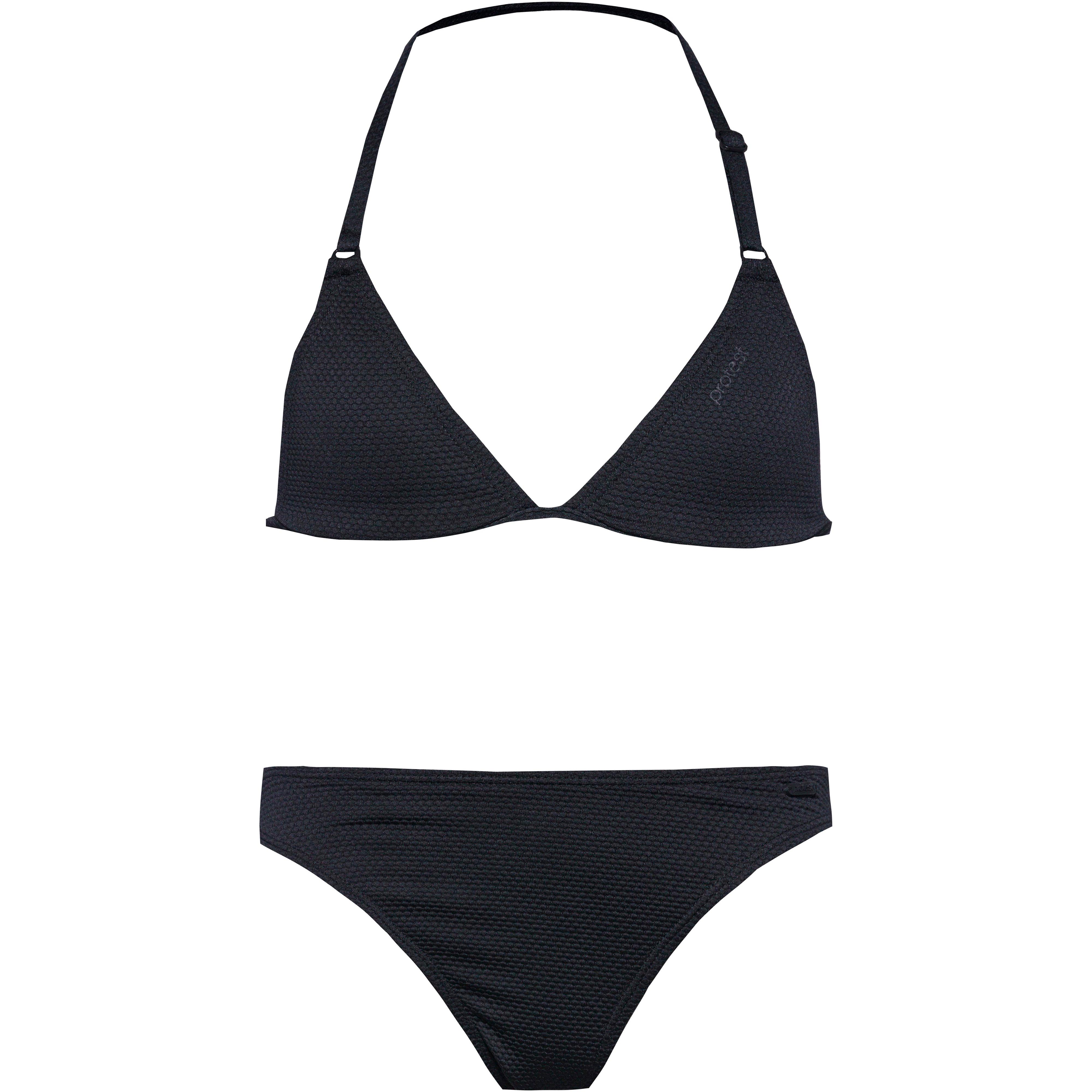 Protest Bikini Set Dumi JR Polyester-Elastan Schwarz