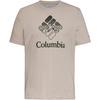 Columbia CSC T-Shirt Herren - dark stone-heavenly stacked gem
