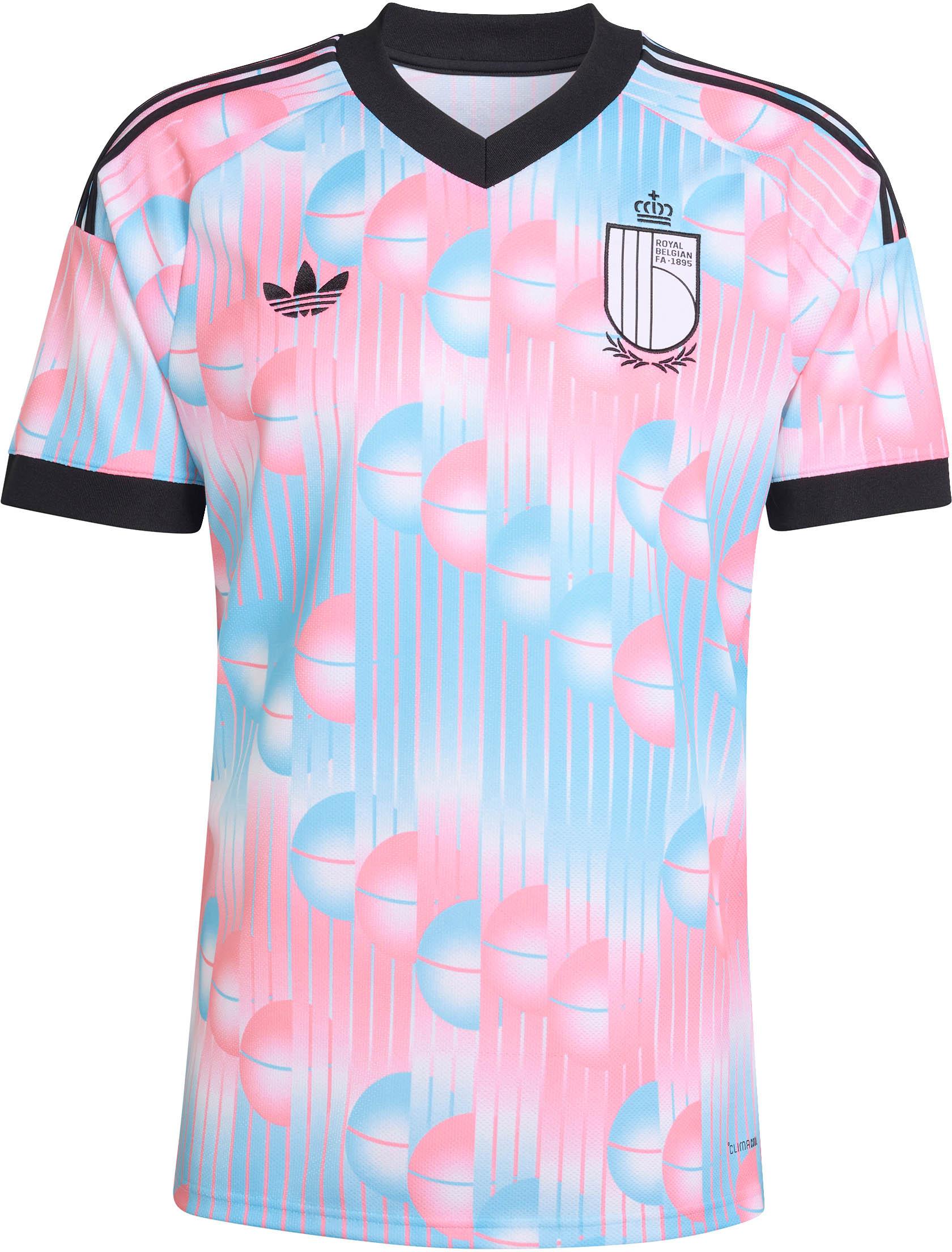 Adidas Teamtrikot Belgien Away Blau