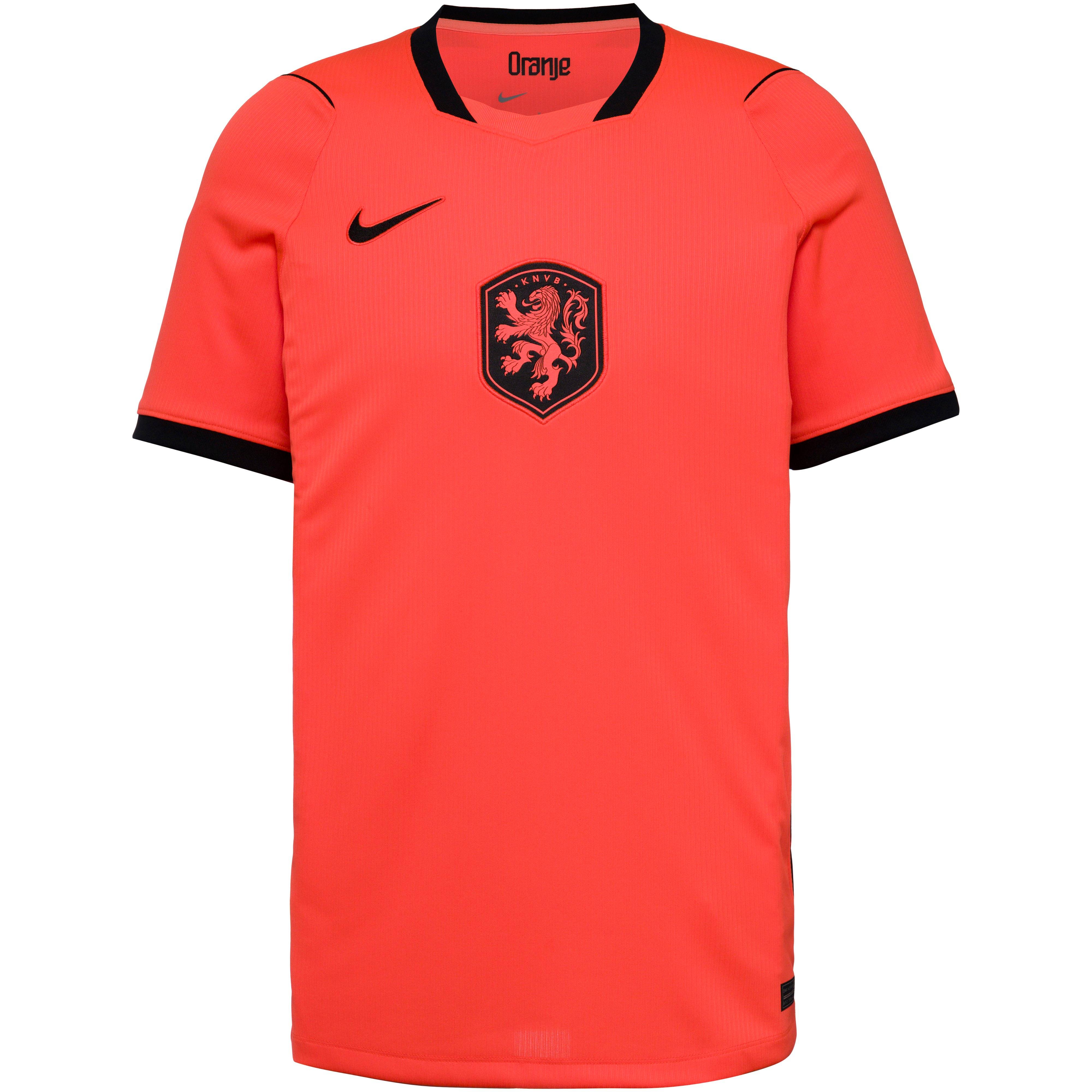Nike Teamtrikot Dri-FIT Kunstfaser Orange