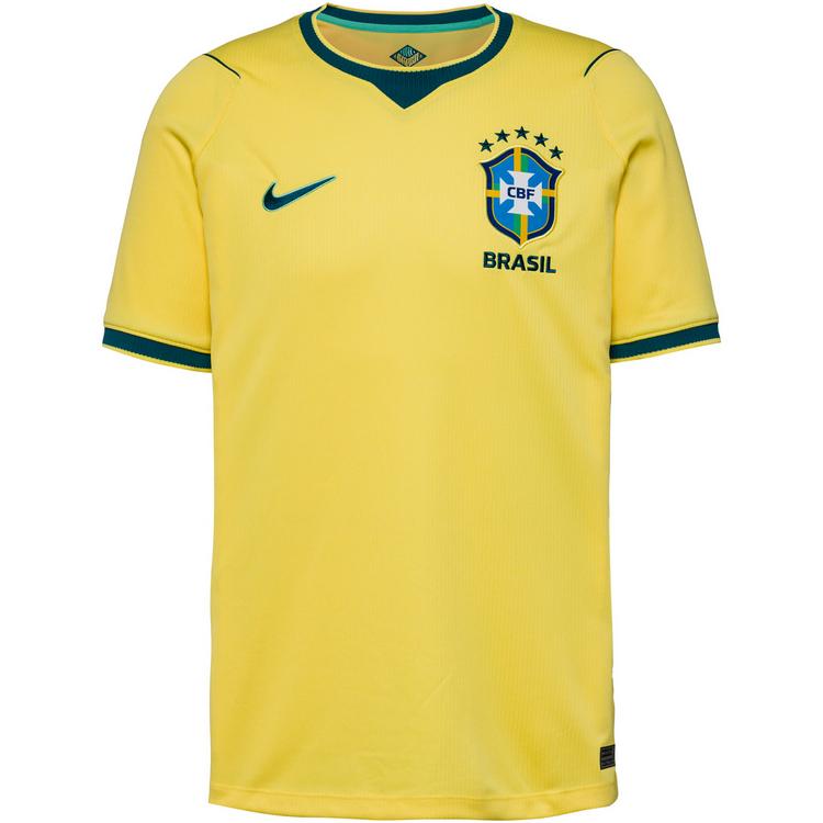 Nike Nike BRASILIEN HOME Teamtrikot Herren - canary-light menta-geode teal - 0 | SportScheck