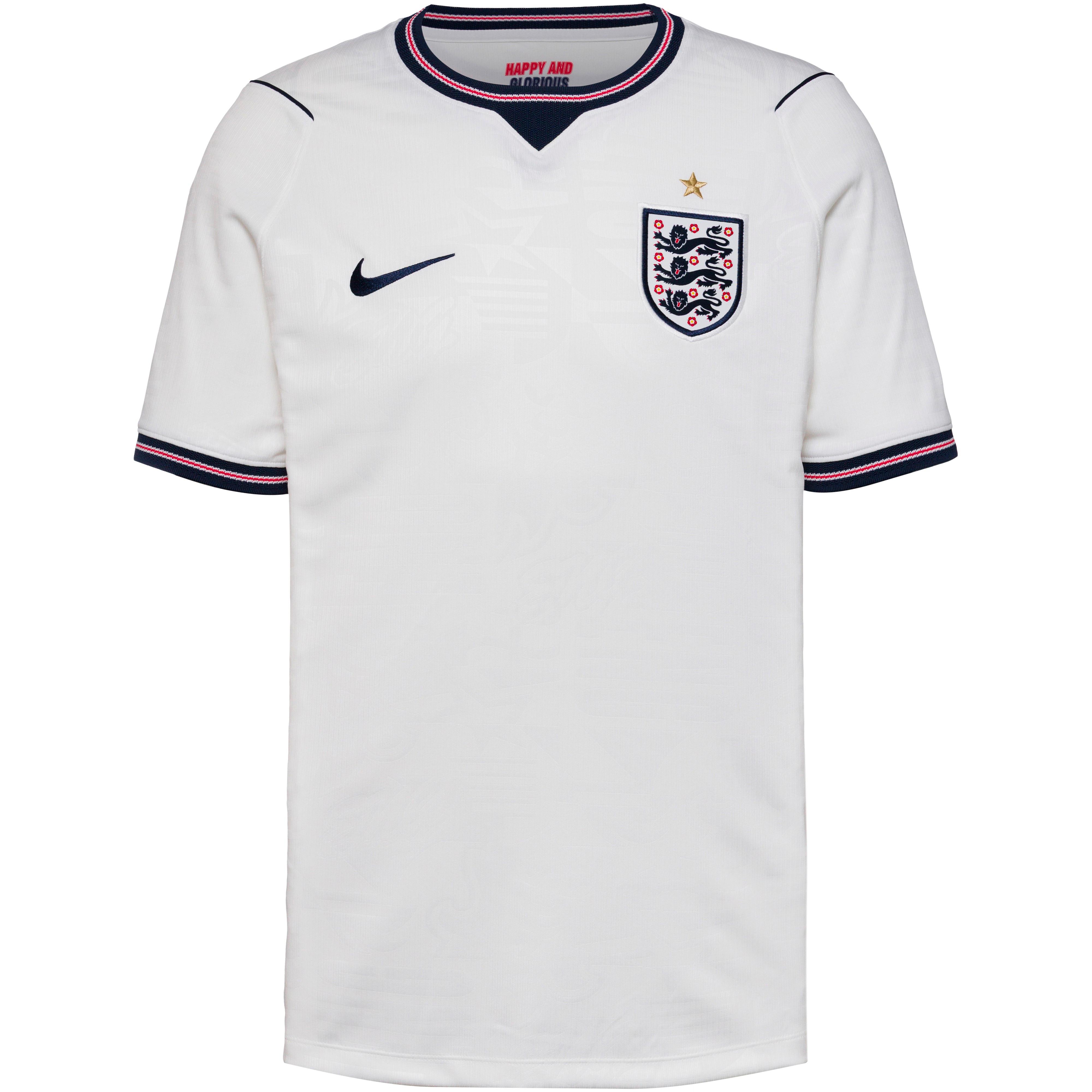 Nike Herren Weiß Wm 2026 England Heim Teamtrikot - Größe Extra Groß