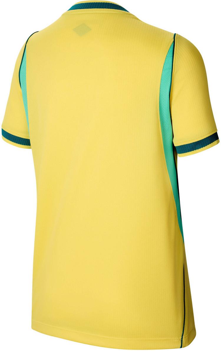 Nike Nike BRASILIEN STAD HOME Teamtrikot Kinder - canary-light menta-geode teal - 0 | SportScheck