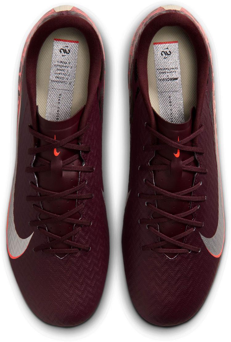 Nike Nike ZM VAPOR 16 ACADEMY FG/MG NU3 Fu&szlig;ballschuhe Herren - burgundy crush-metallic silver - 0 | SportScheck