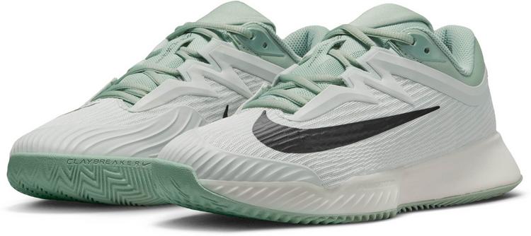 Nike Nike W ZOOM VAPOR PRO 3 CLY Tennisschuhe Damen - light silver-black-steam-phantom - 3 | SportScheck