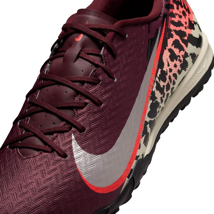 Nike Nike ZOOM VAPOR 16 ACADEMY TF NU3 Fu&szlig;ballschuhe Herren - burgundy crush-metallic silver - 4 | SportScheck