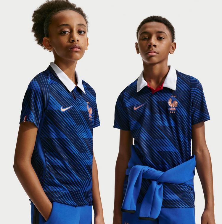 Nike Nike WM 2026 Frankreich Heim Teamtrikot Kinder - game royal-metallic copper - 0 | SportScheck