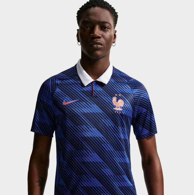 Nike Nike WM 2026 Frankreich Heim Teamtrikot Herren - game royal-metallic copper - 2 | SportScheck