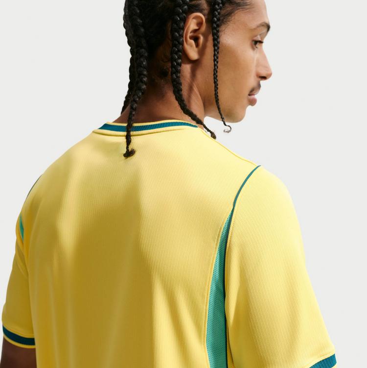 Nike Nike BRASILIEN HOME Teamtrikot Herren - canary-light menta-geode teal - 3 | SportScheck