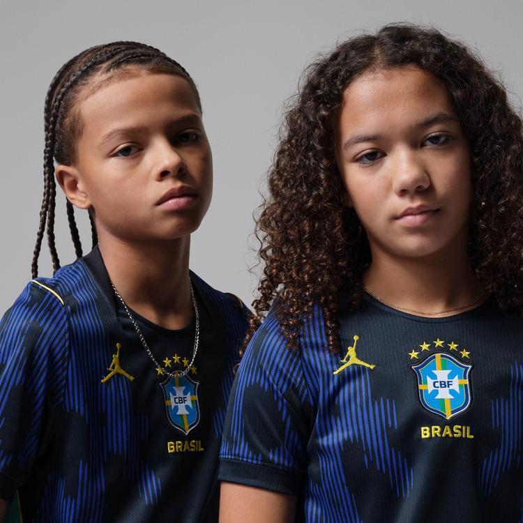 Nike Nike WM 2026 Brasilien Ausw&auml;rts Teamtrikot Kinder - old royal-black - 3 | SportScheck