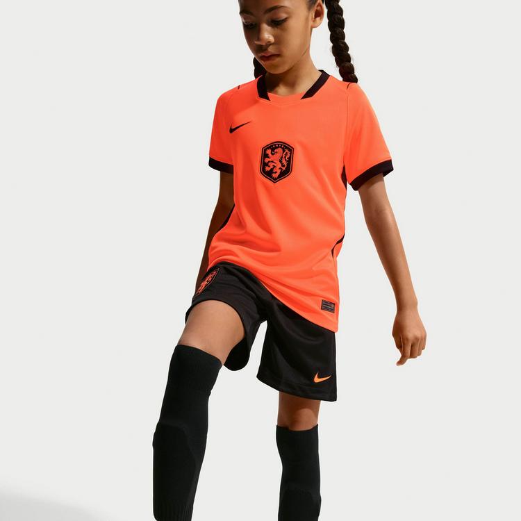 Nike Nike NIEDERLANDE HOME Teamtrikot Kinder - hyper crimson-black - 4 | SportScheck