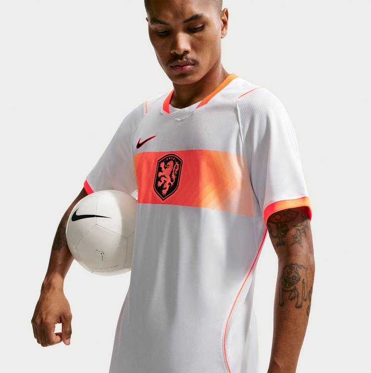 Nike Nike NIEDERLANDE AWAY Teamtrikot Herren - white-hyper crimson-black - 4 | SportScheck
