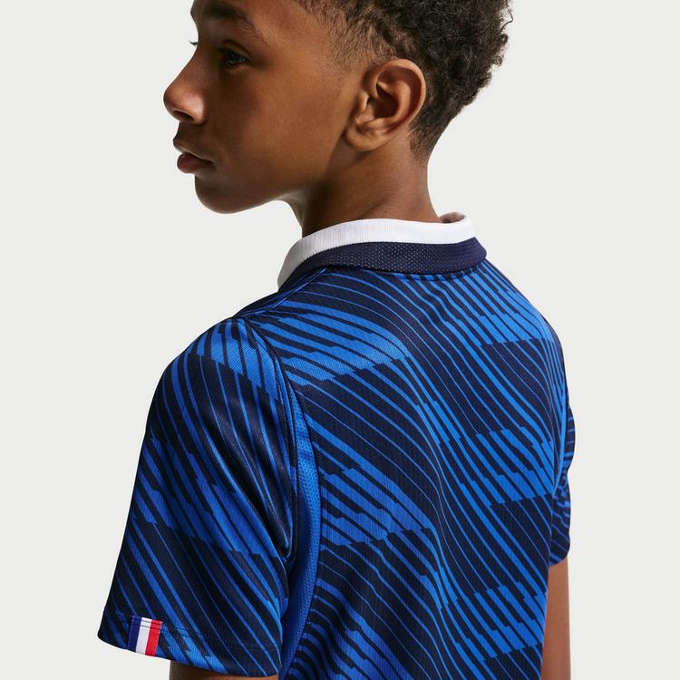 Nike Nike WM 2026 Frankreich Heim Teamtrikot Kinder - game royal-metallic copper - 4 | SportScheck