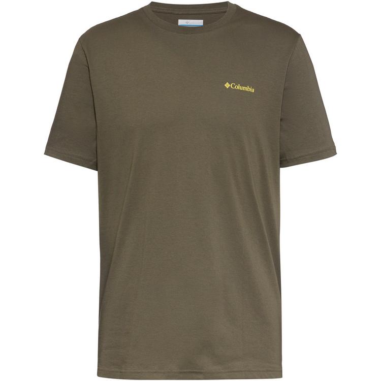 Columbia Columbia CSC T-Shirt Herren - stone green-shining sandscape - 0 | SportScheck