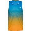 ASICS ROAD FADE Funktionstank Herren - aegean blue-yamabuki