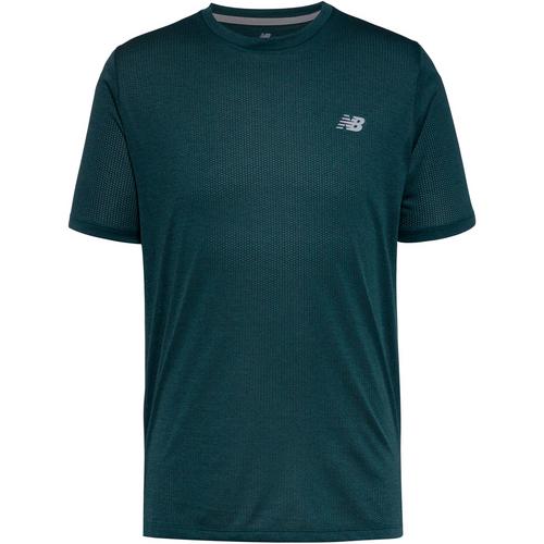 NEW BALANCE Mens Running SS Top Funktionsshirt Herren