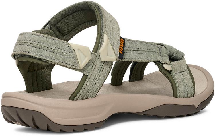 Teva Teva Terra Fi Lite Suede Outdoorsandalen Damen - seagrass - 0 | SportScheck