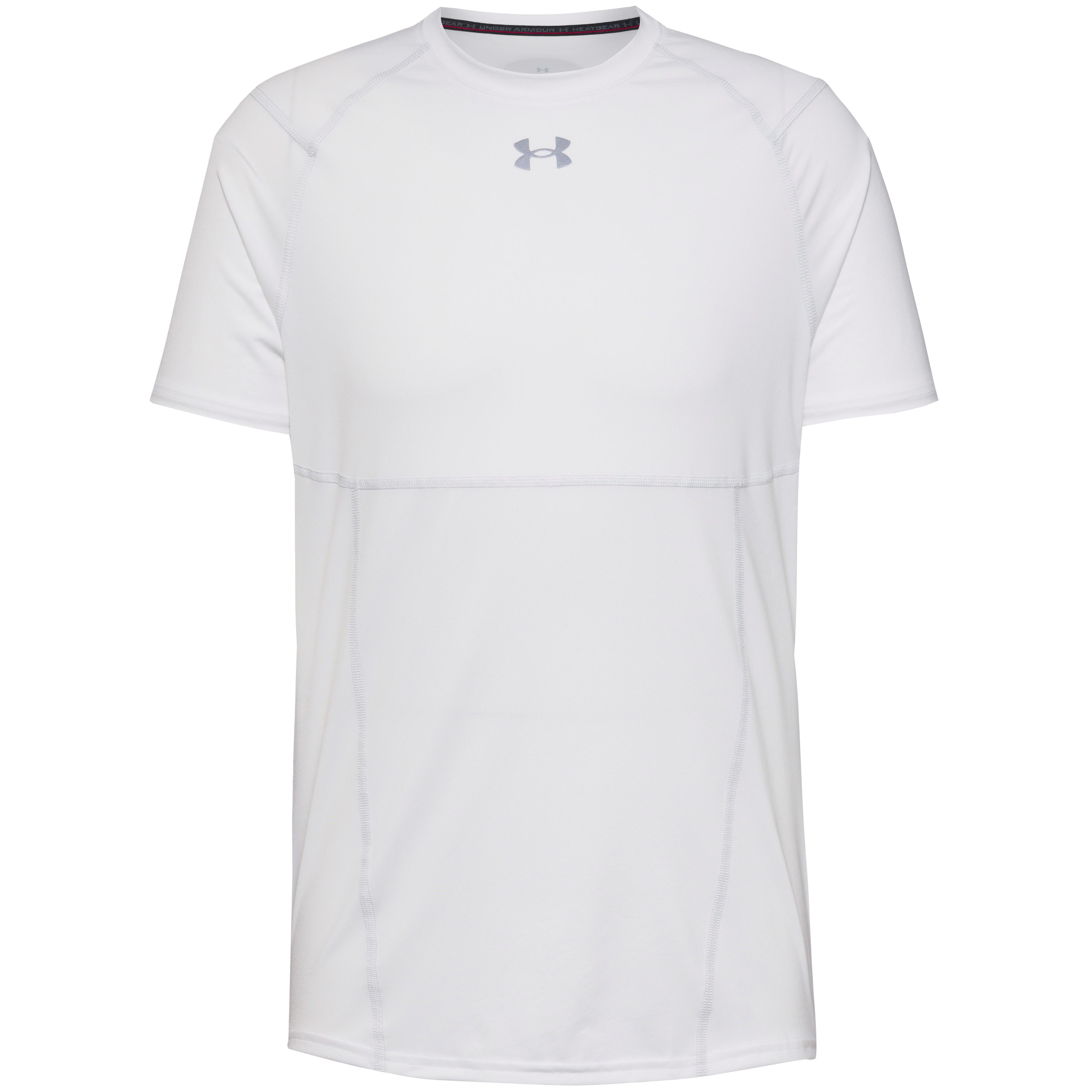 Under Armour Funktionsshirt HeatGear Raglan Polyester-Elastan Weiß