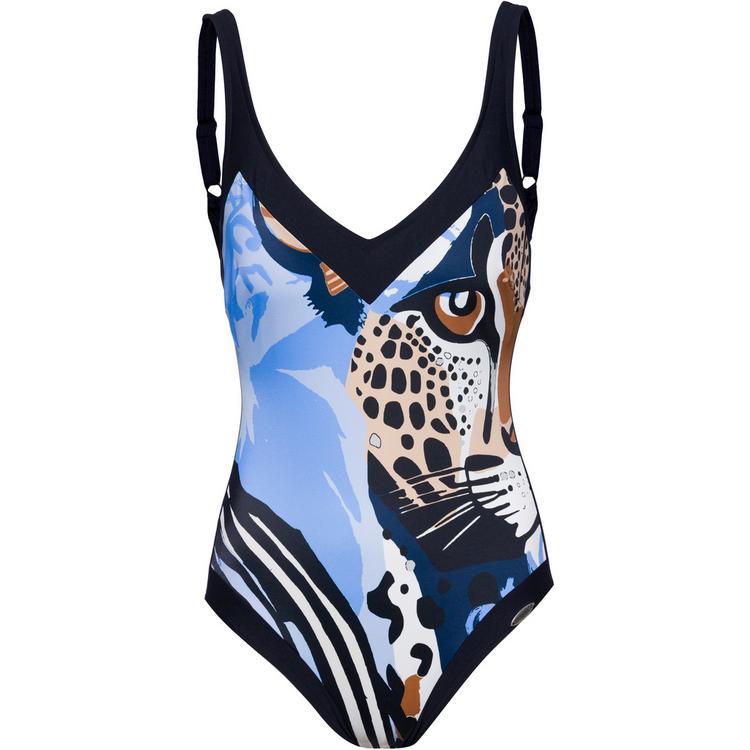 Sunflair Sunflair Badeanzug Damen - schwarz-multicolor - 0 | SportScheck