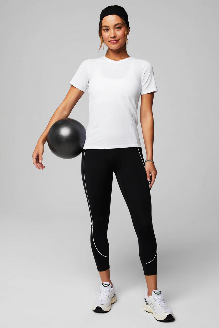 Fabletics Fabletics Funktionsshirt Damen - classic white - 0 | SportScheck