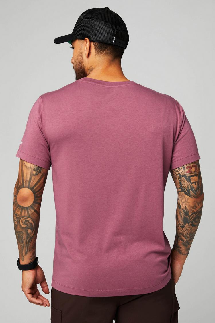 Fabletics Fabletics Funktionsshirt Herren - moonlight mauve - 1 | SportScheck