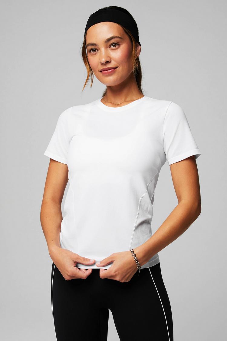 Fabletics Fabletics Funktionsshirt Damen - classic white - 1 | SportScheck