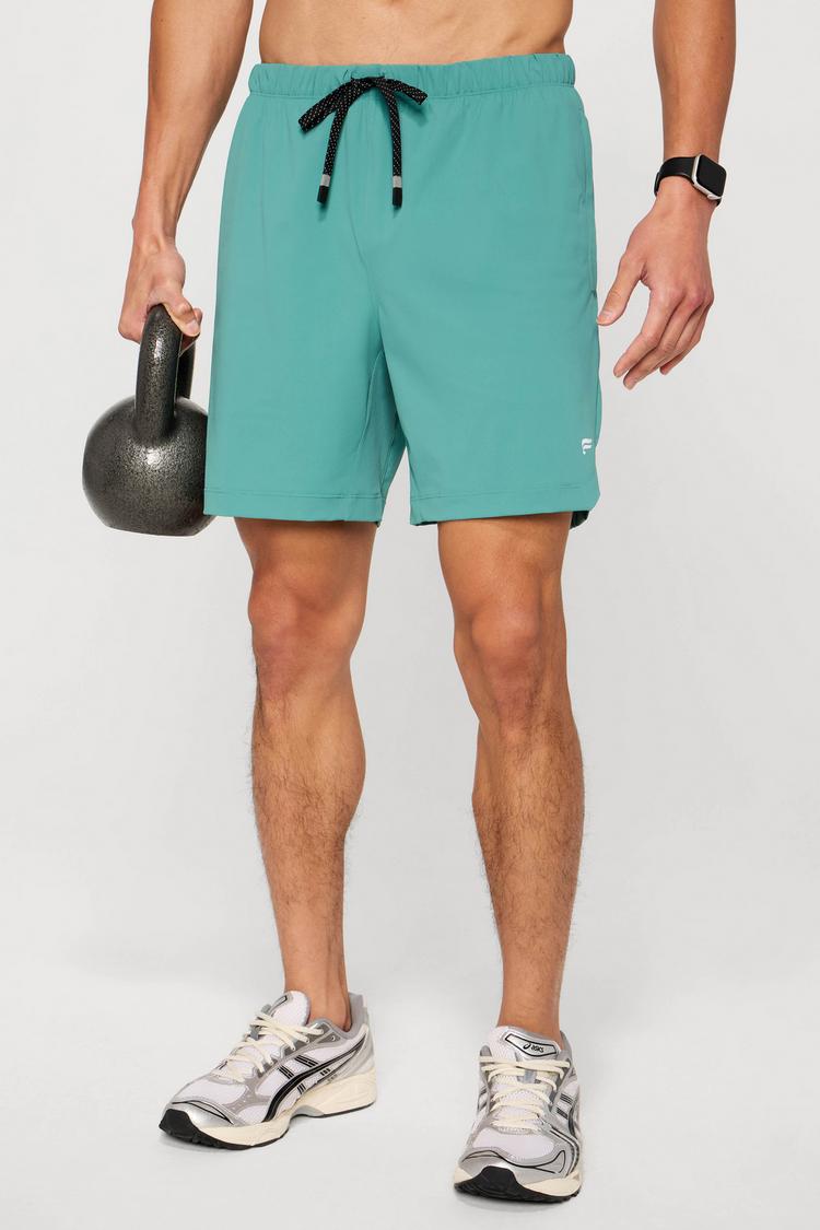 Fabletics Fabletics Funktionsshorts Herren - misty jade - black - 1 | SportScheck