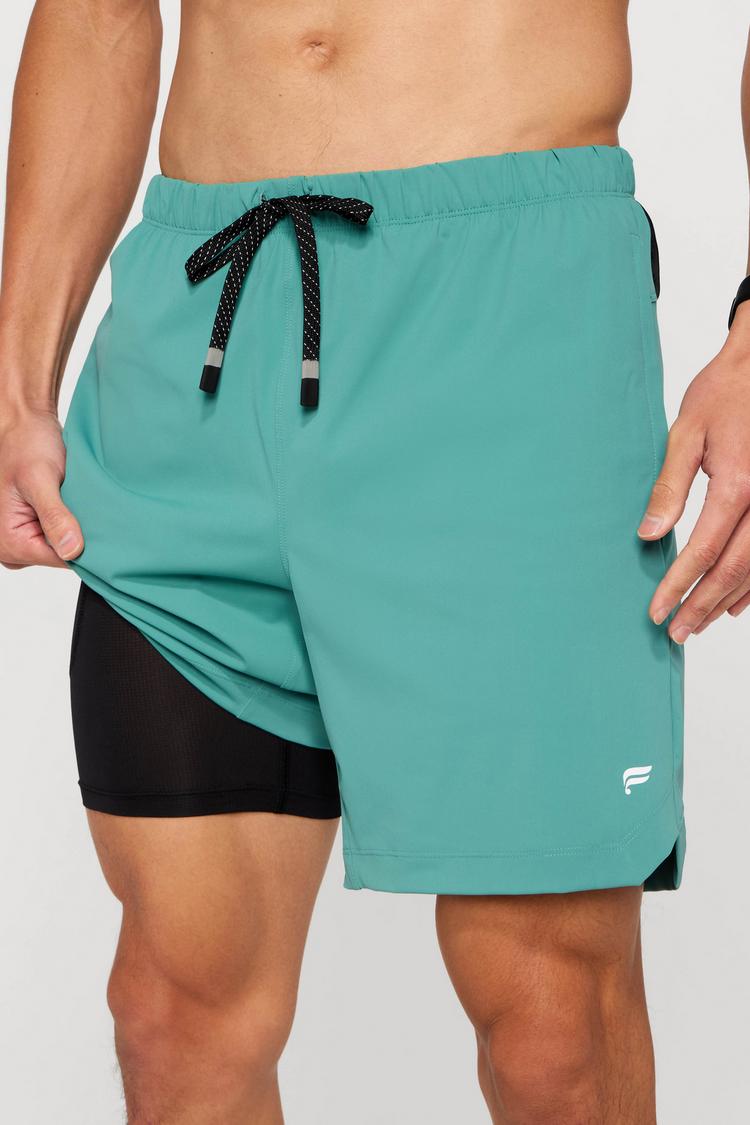 Fabletics Fabletics Funktionsshorts Herren - misty jade - black - 3 | SportScheck
