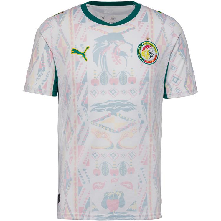 PUMA PUMA Senegal FSF Home Teamtrikot Herren - puma white-wild green - 0 | SportScheck