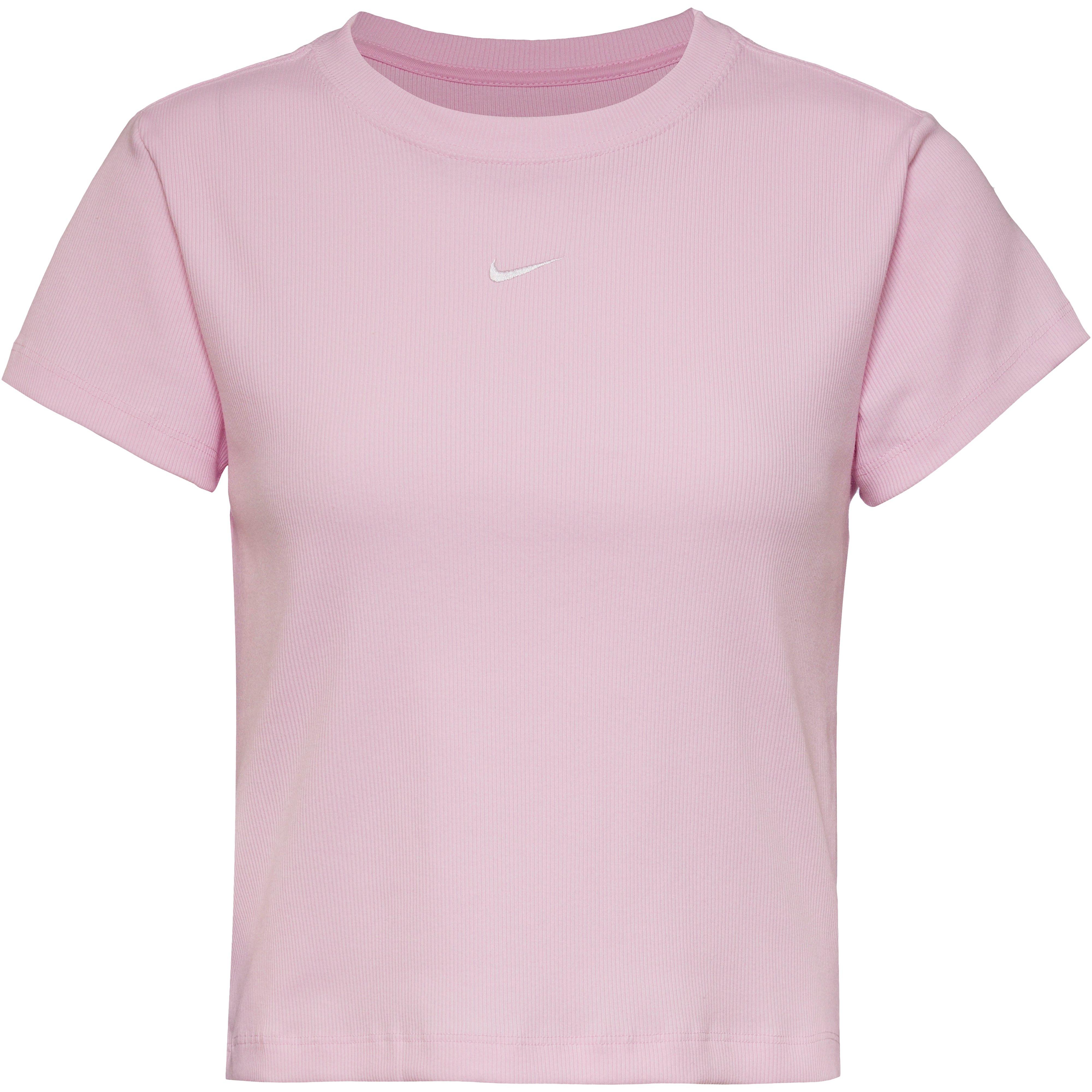 Nike T-Shirt Crop Top Baumwolle-Polyester Rosa