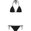 BEST COMPANY Bikini Set Damen - black glitter