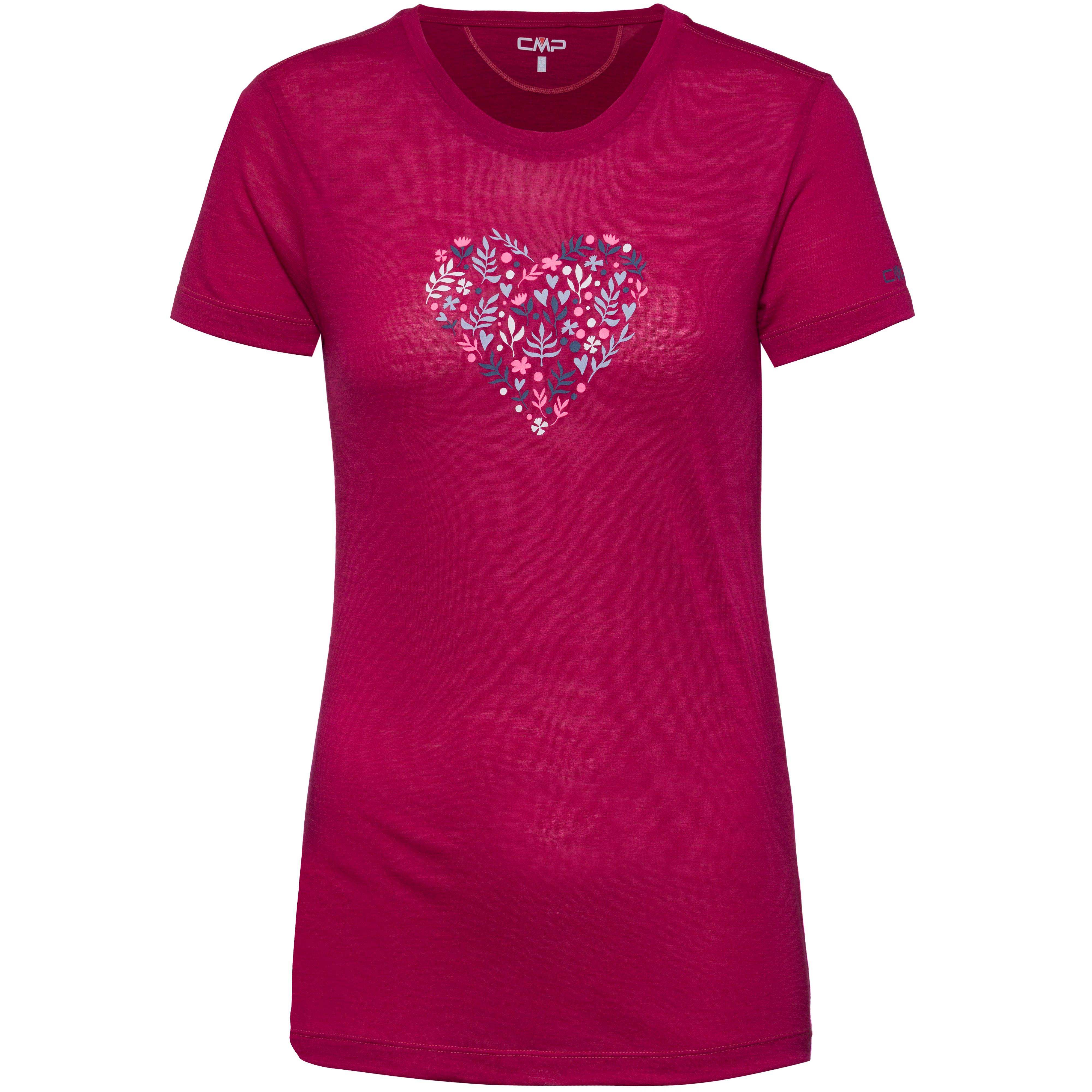 Cmp Damen Rot Funktionsshirt - Größe Größe 44