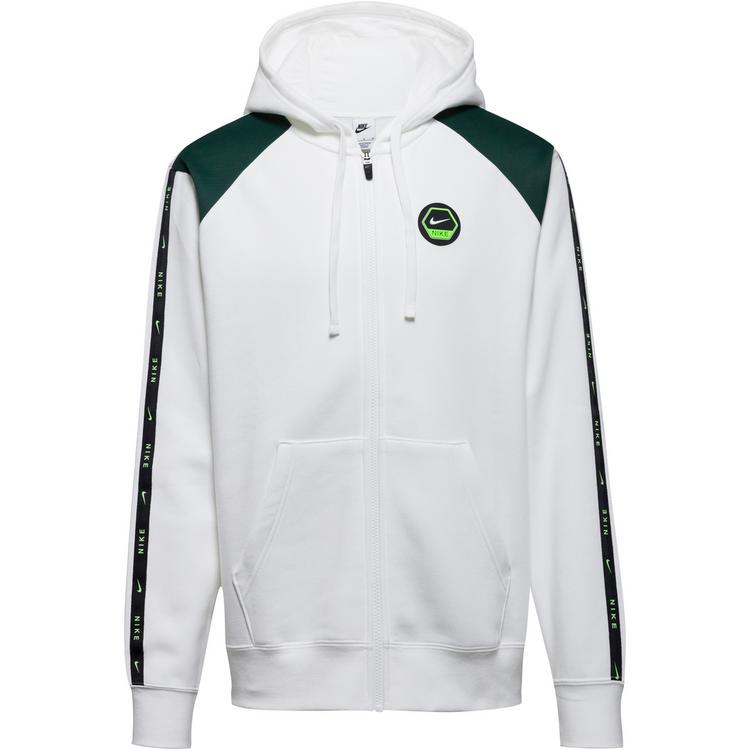 Nike Nike NSW Sweatjacke Herren - white-pro green-electric green - 0 | SportScheck