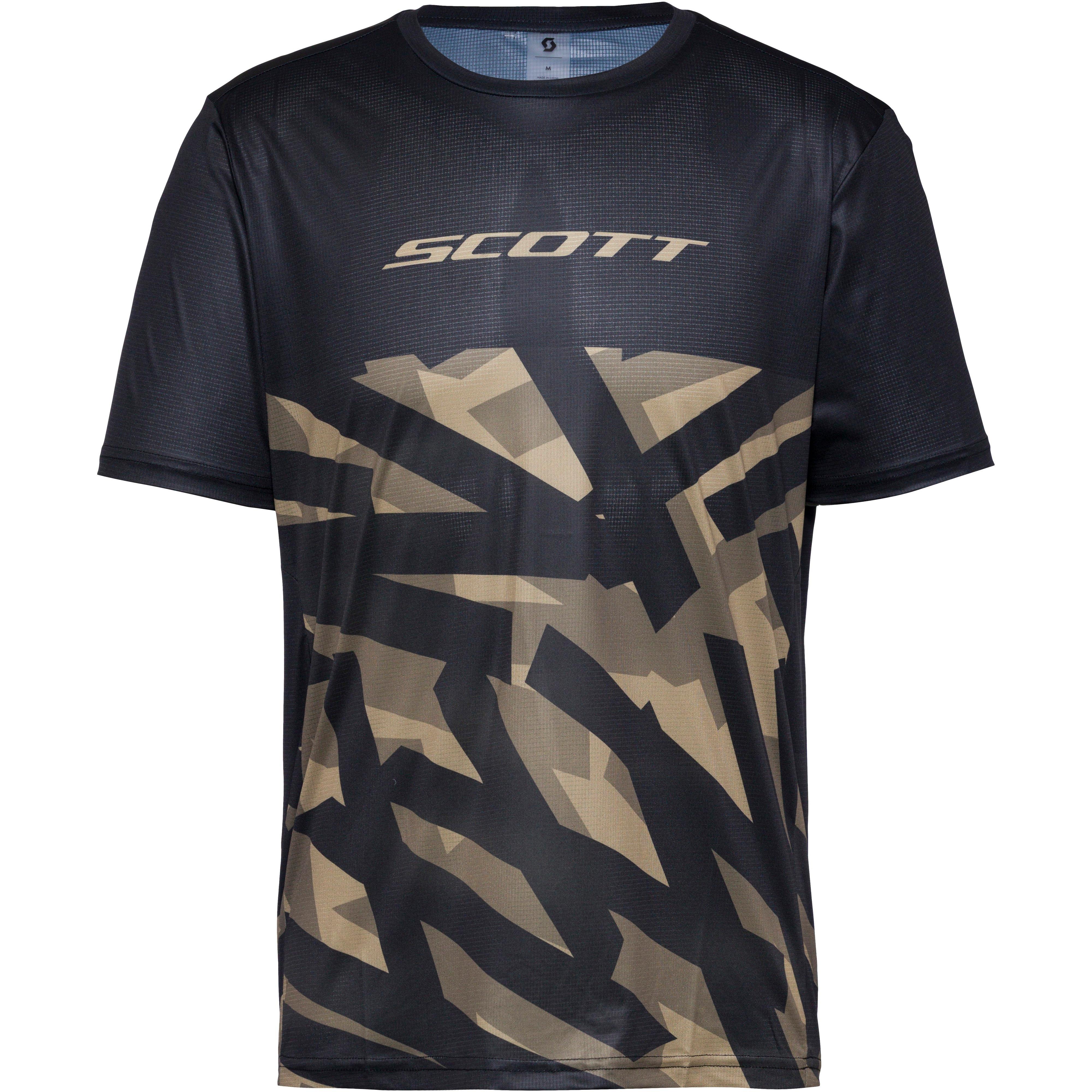 Scott Radshirt Regular Fit Schnelltrocknend Schwarz
