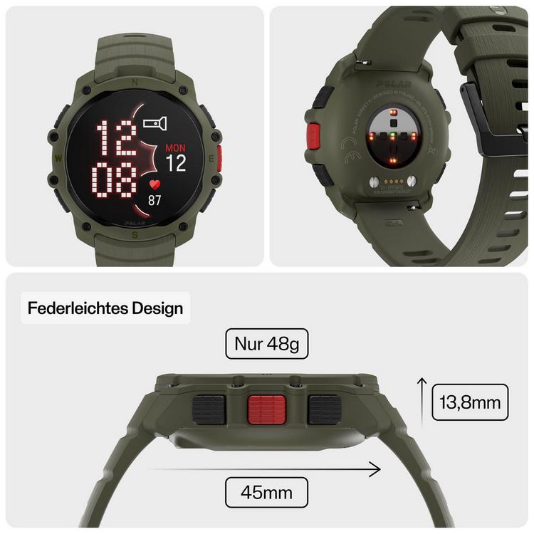 Polar Polar Street X Sportuhr - grn - 0 | SportScheck