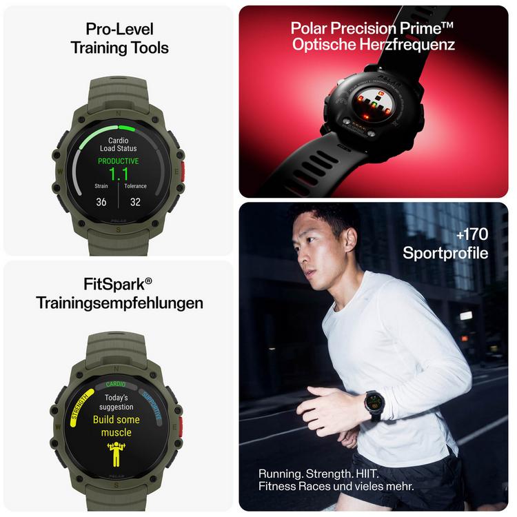 Polar Polar Street X Sportuhr - grn - 2 | SportScheck