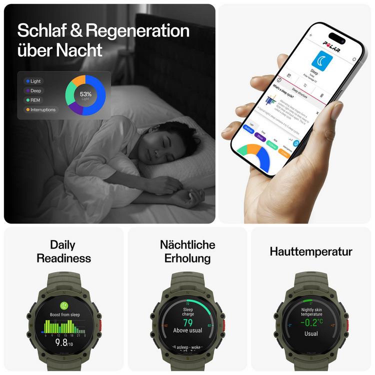 Polar Polar Street X Sportuhr - grn - 4 | SportScheck