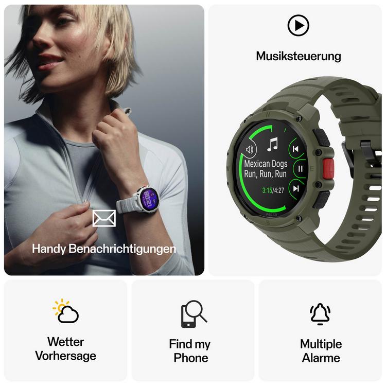 Polar Polar Street X Sportuhr - grn - 5 | SportScheck