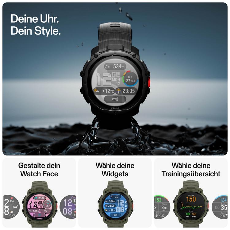 Polar Polar Street X Sportuhr - grn - 6 | SportScheck