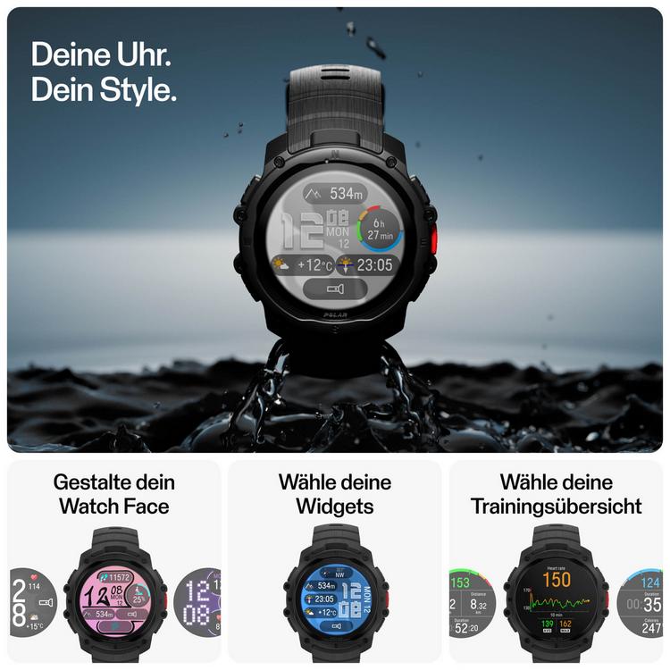 Polar Polar Street X Sportuhr - blk - 5 | SportScheck