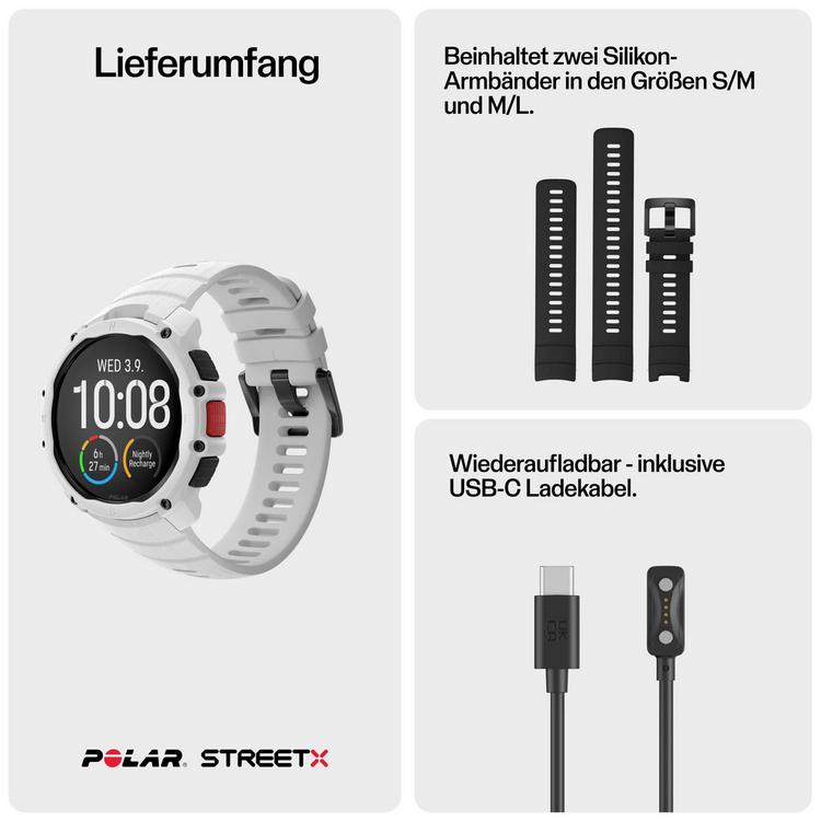 Polar Polar Street X Sportuhr - whi - 6 | SportScheck