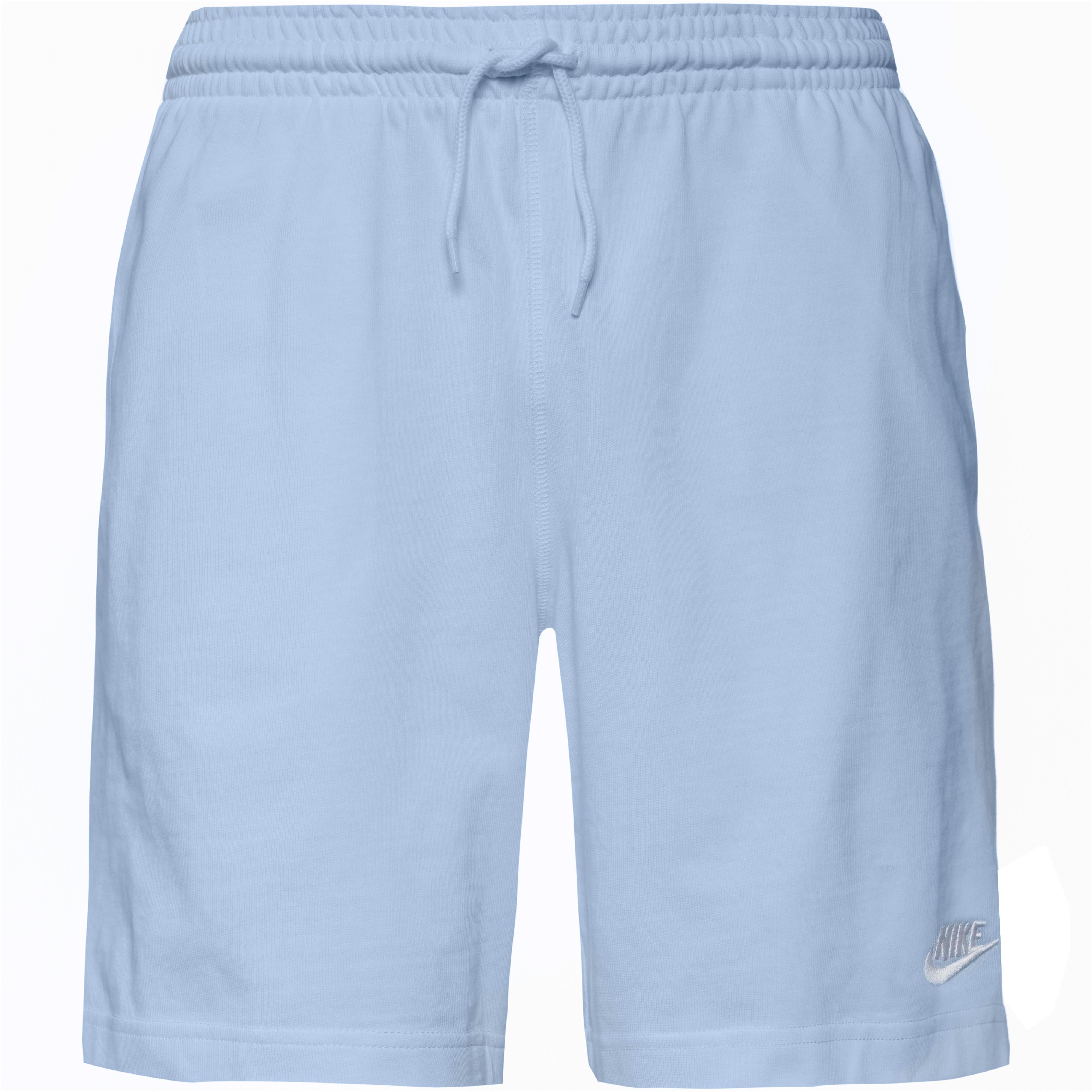 Nike Shorts Elastikbund Kordelzug Baumwolle Blau