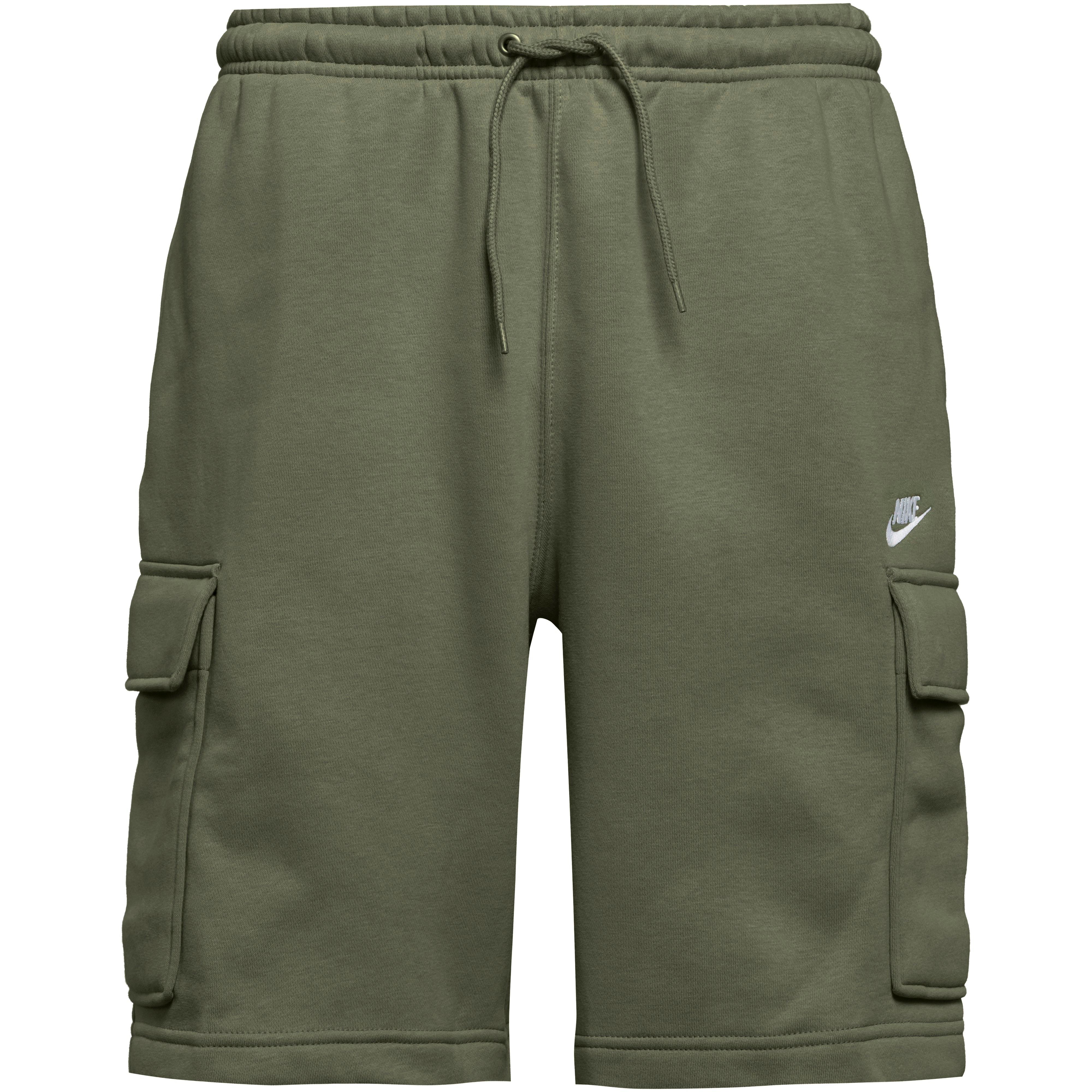 Nike Cargoshorts Flauschig Warm Innen Elastikbund Oliv
