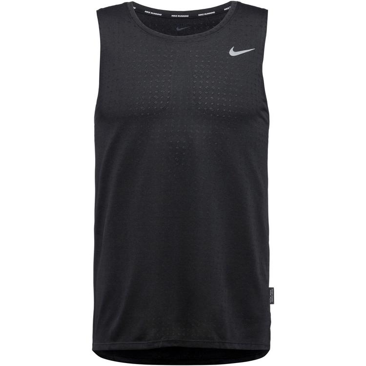 Nike Nike Miler Breathe Funktionstank Herren - black-reflective silv - 0 | SportScheck