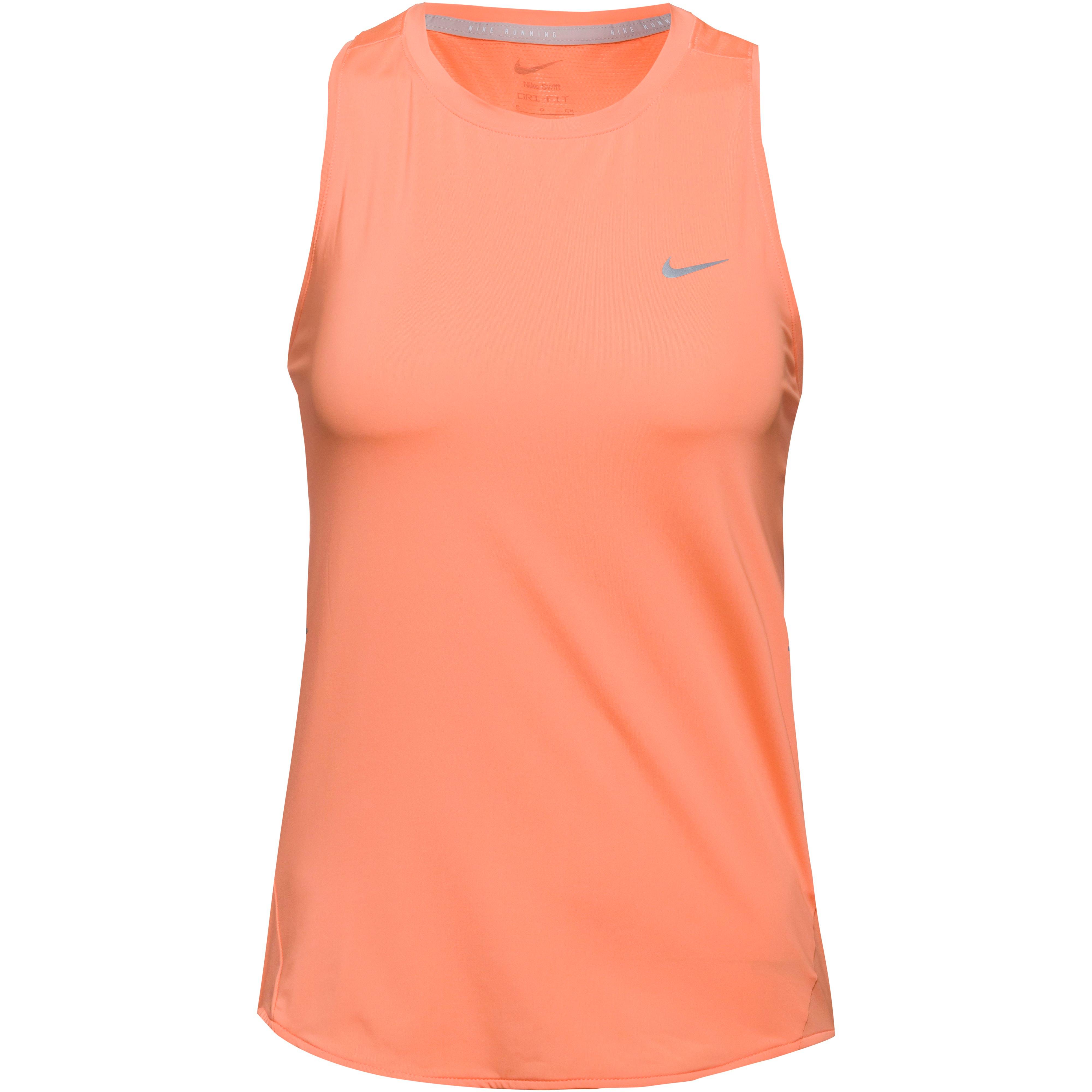Nike Funktionstank Mesh Rücken Dri-FIT Polyester Orange
