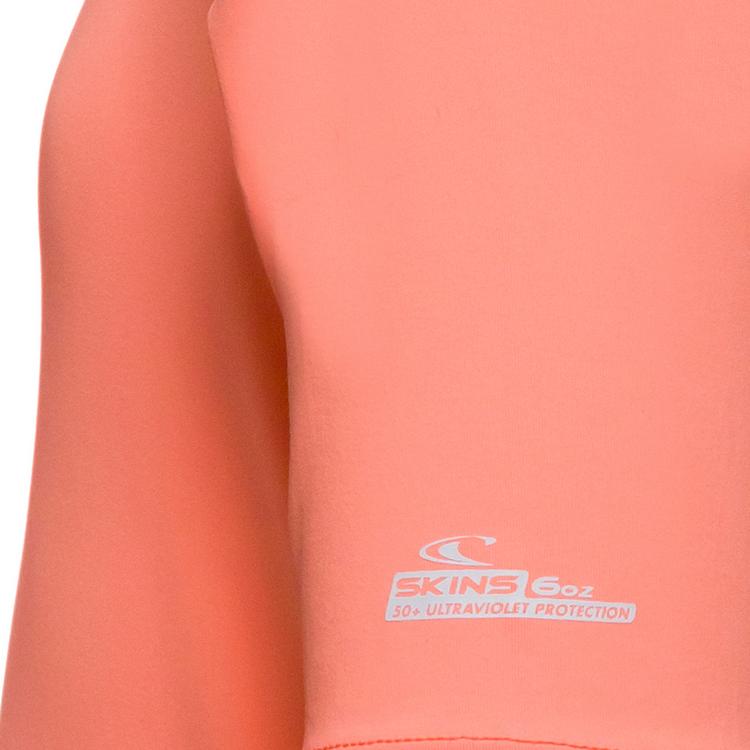 O'NEILL O'NEILL SKINS S-SLV Surf Shirt M&auml;dchen - funky peach - 0 | SportScheck