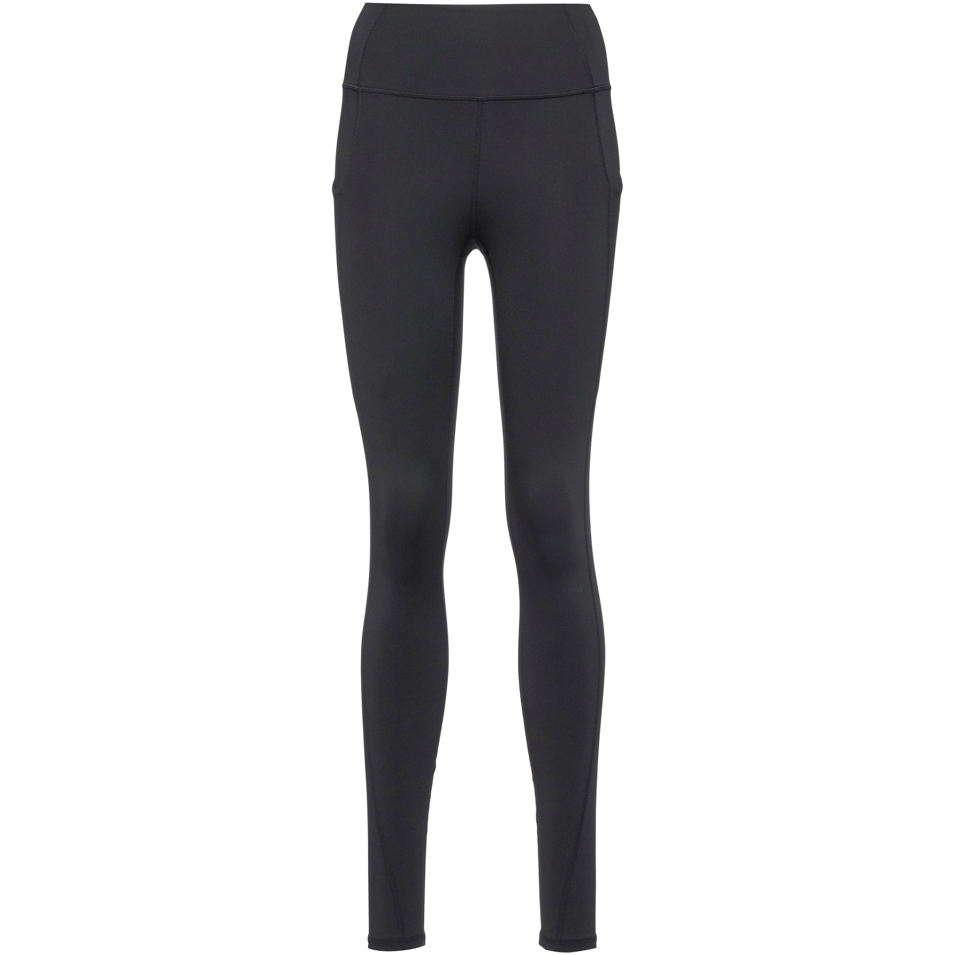 FABLETICS Tights Reibungsarm Kunstfaser schwarz