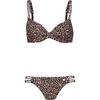 Lascana B&uuml;gel-Bikini wattiert Bikini Set Damen - leo print